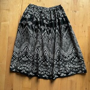 Charter Club bandana print skirt NWOT